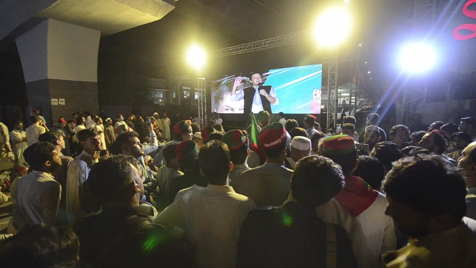 Tehreek-e-Insaf (PTI) rally in Peshawar