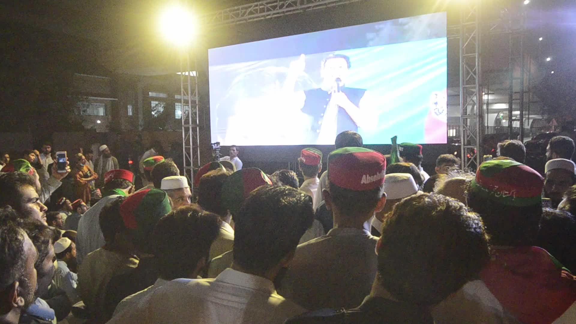 Tehreek-e-Insaf (PTI) rally in Peshawar
