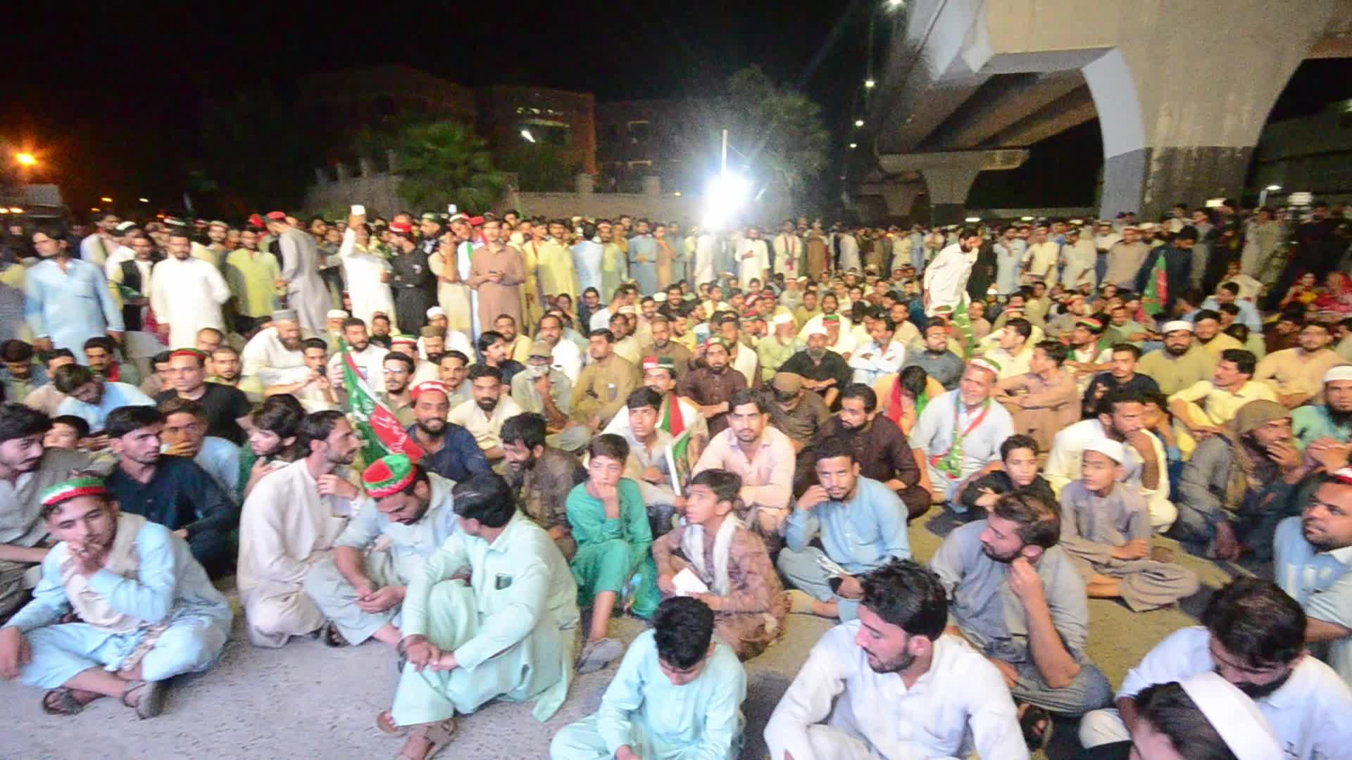 Tehreek-e-Insaf (PTI) rally in Peshawar