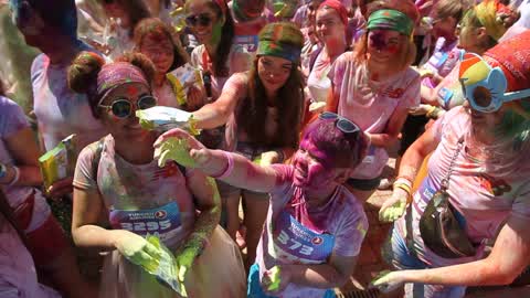 Kyiv Color Run in Ukraine