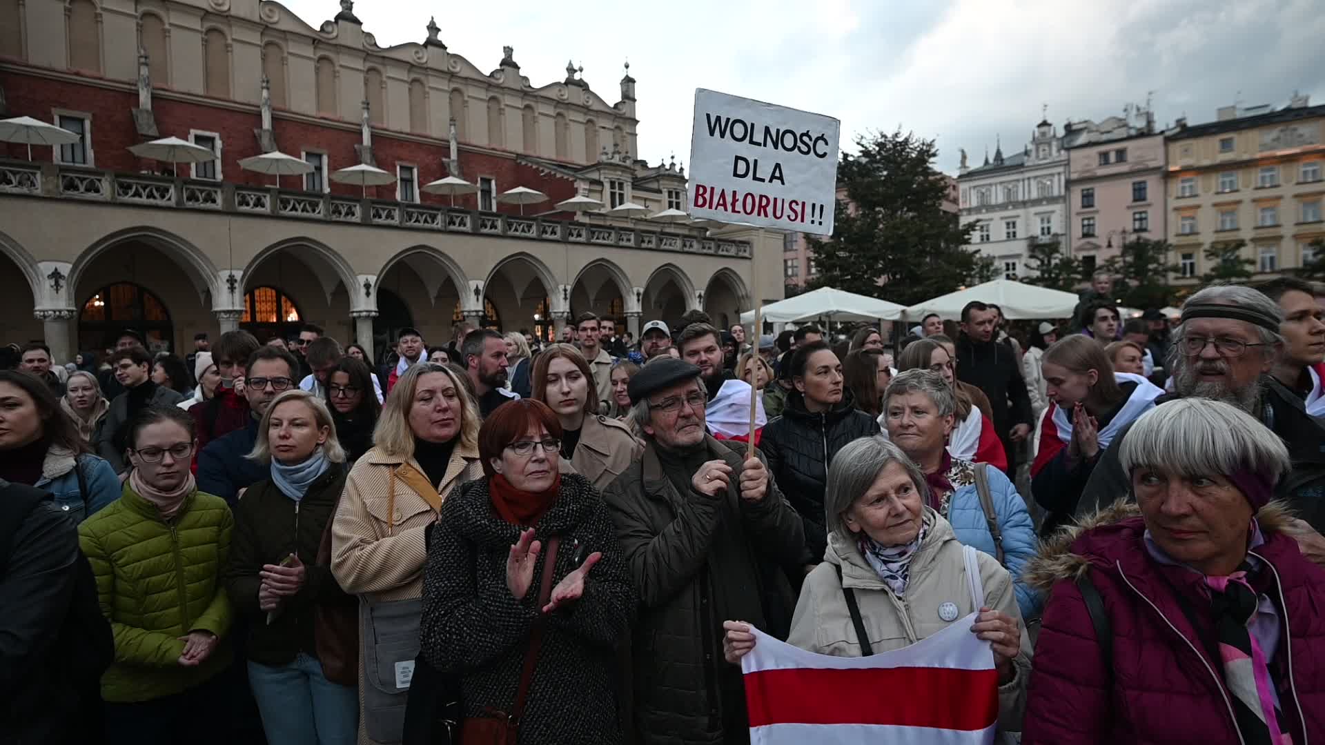 Belarusian Opposition Leader Svetlana Tikhanovskaya In Krakow
