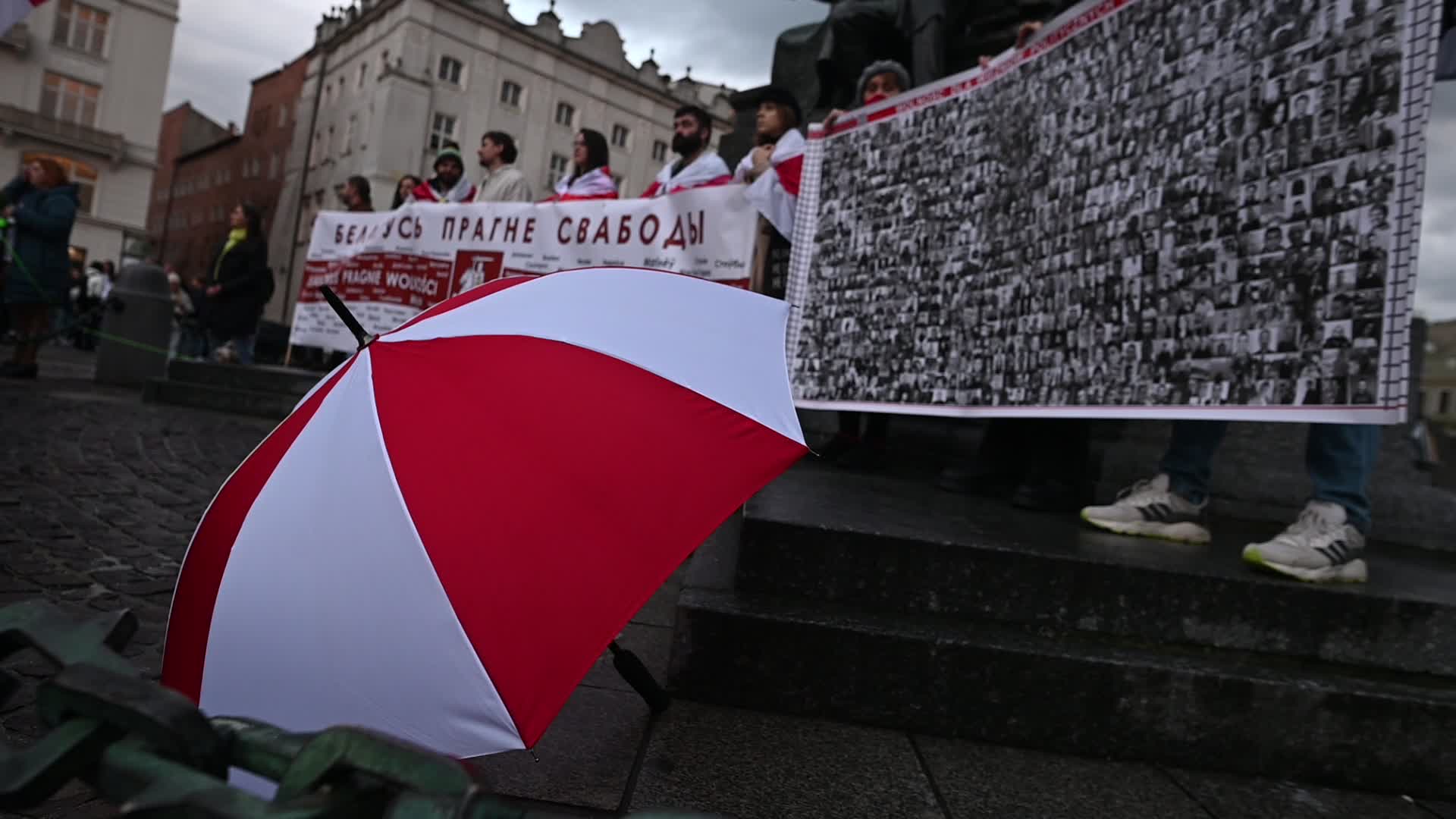 Belarusian Opposition Leader Svetlana Tikhanovskaya In Krakow