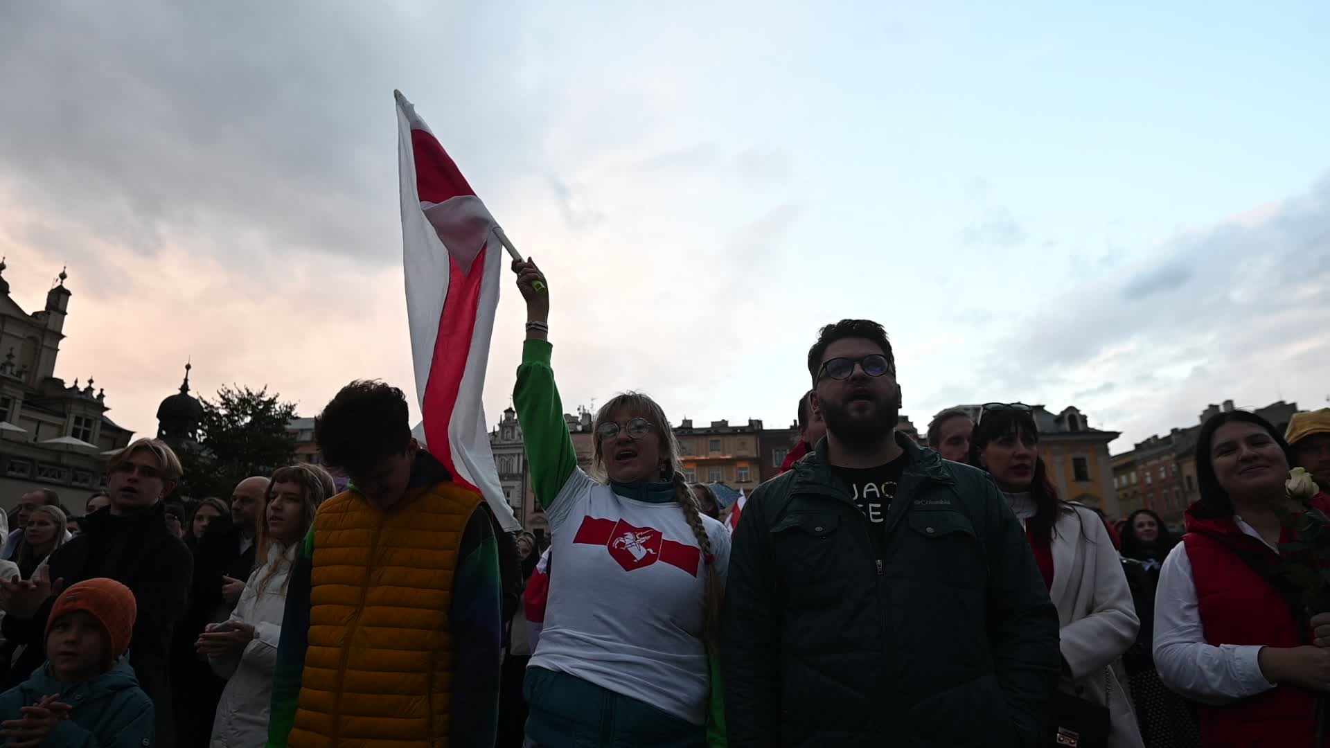 Belarusian Opposition Leader Svetlana Tikhanovskaya In Krakow