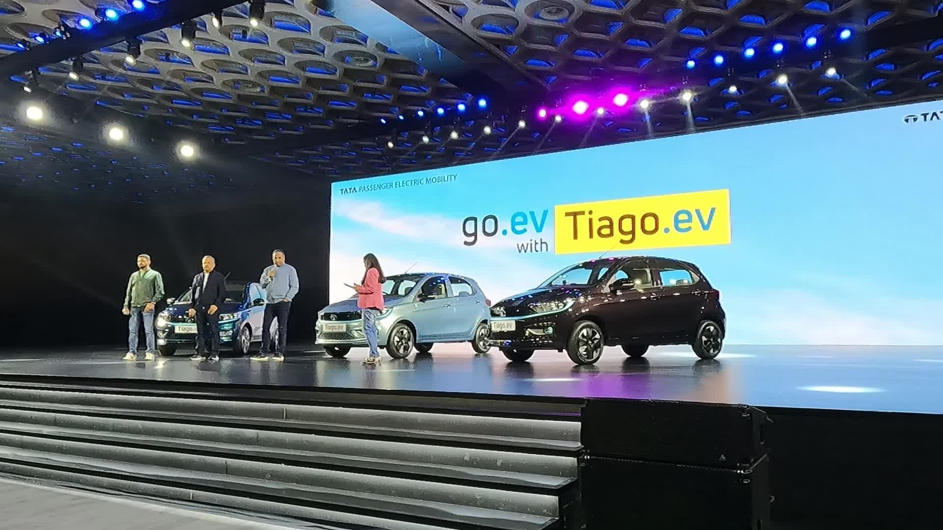Tata Tiago EV Car Launch In Mumbai