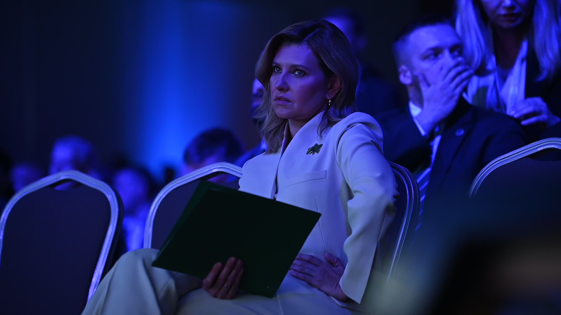 Olena Zelenska at the 2022 Warsaw Security Forum