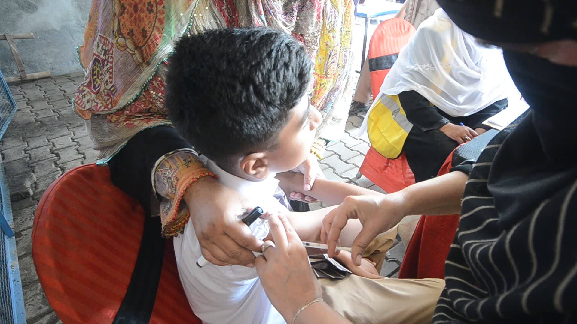 Vaccination Campaign In Peshawar, Pakistan