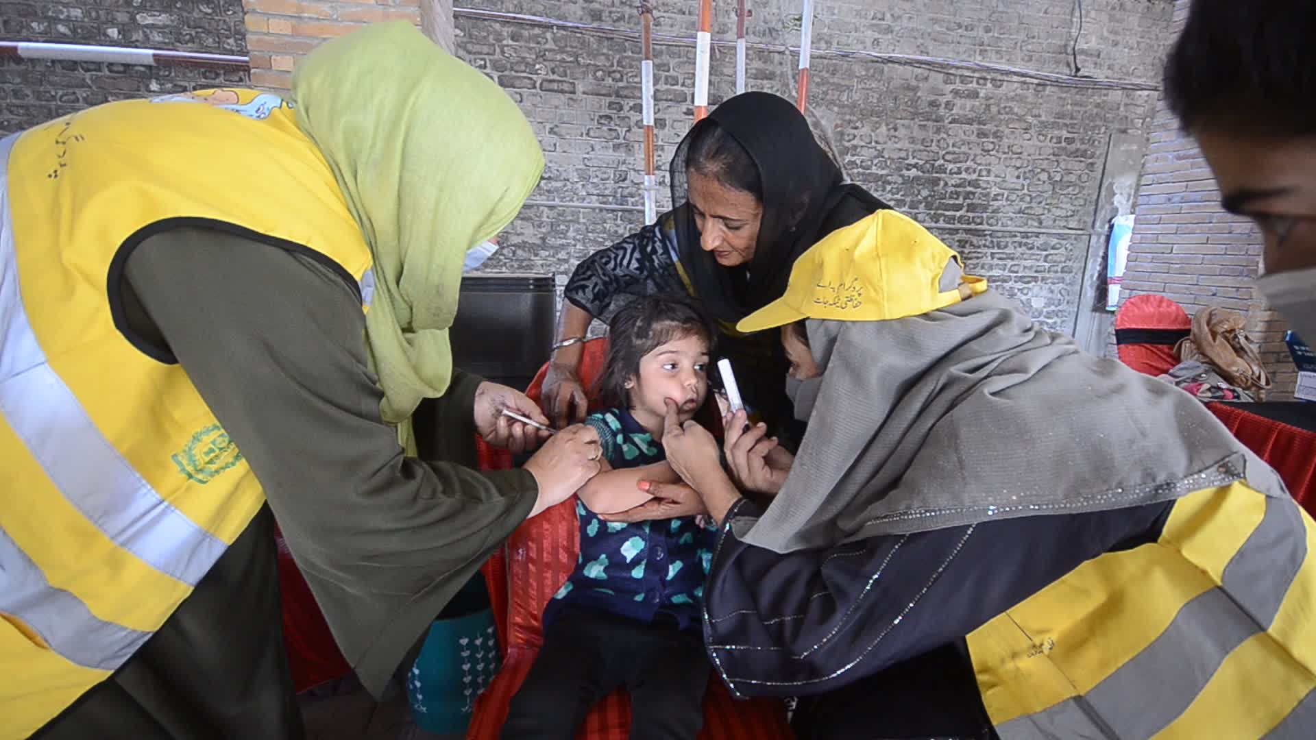 Vaccination Campaign In Peshawar, Pakistan
