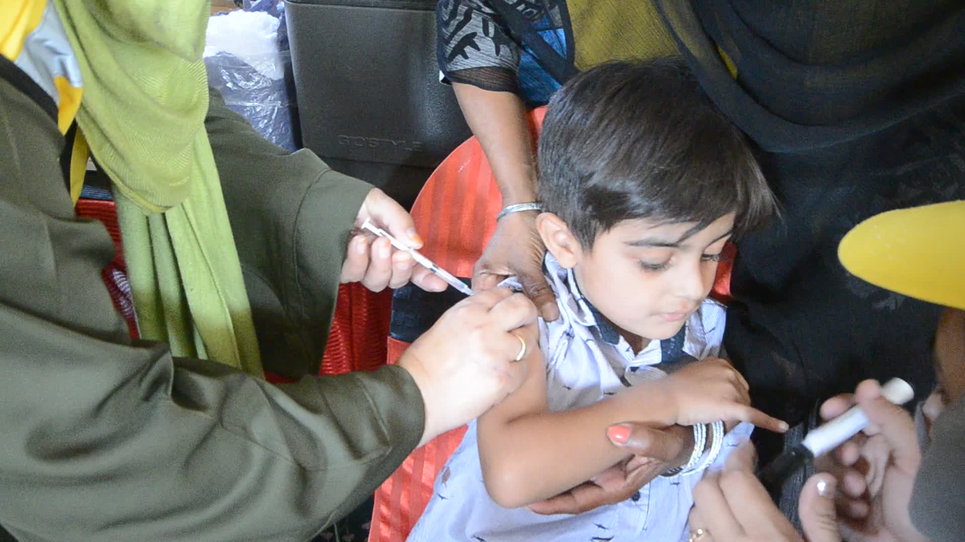 Vaccination Campaign In Peshawar, Pakistan