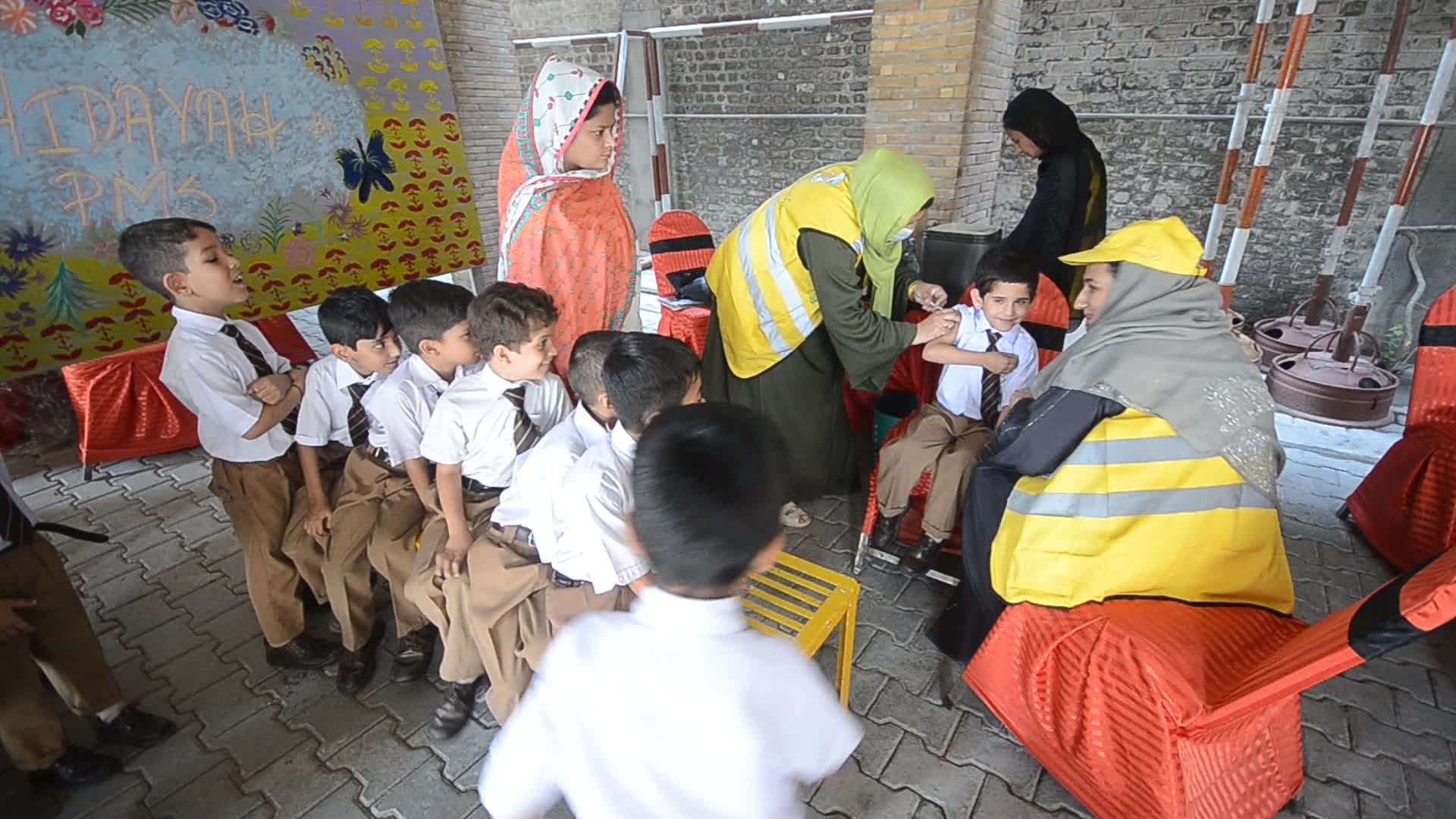 Vaccination Campaign In Peshawar, Pakistan