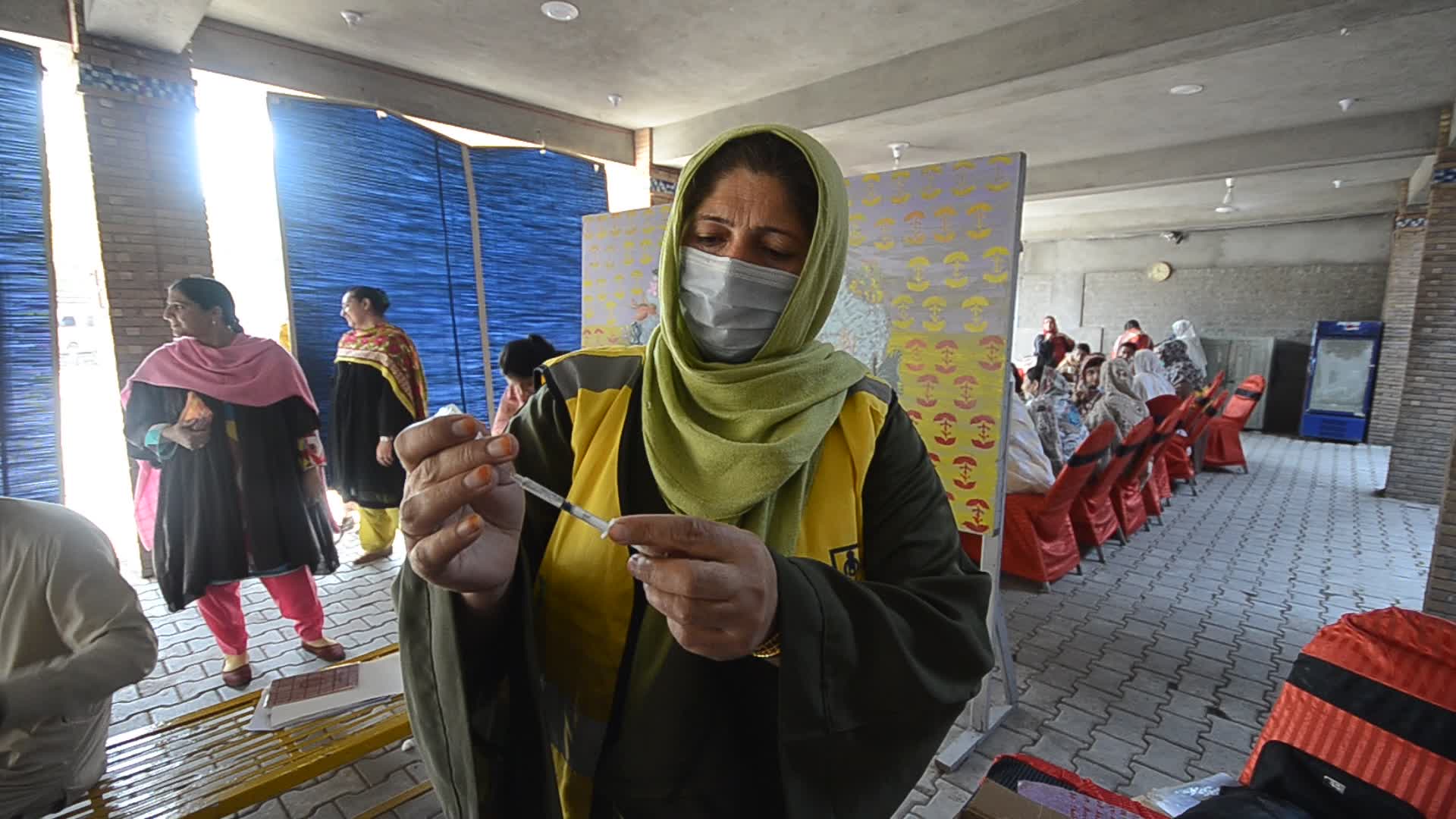 Vaccination Campaign In Peshawar, Pakistan