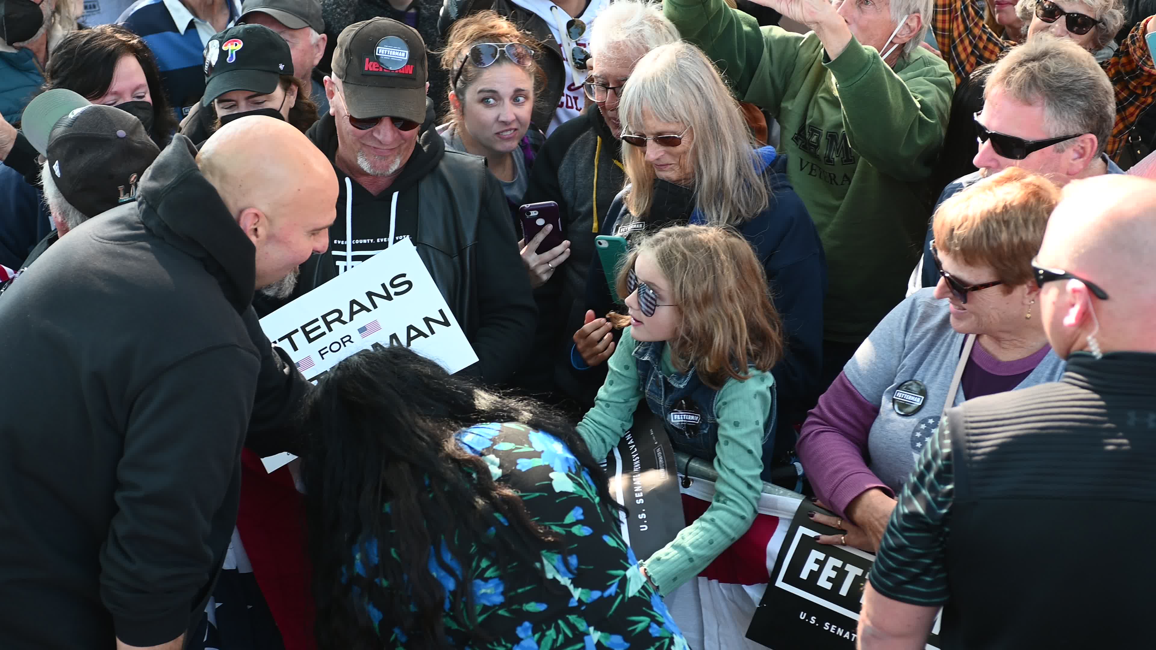 John Fetterman Holds Rally in Bristol PA
