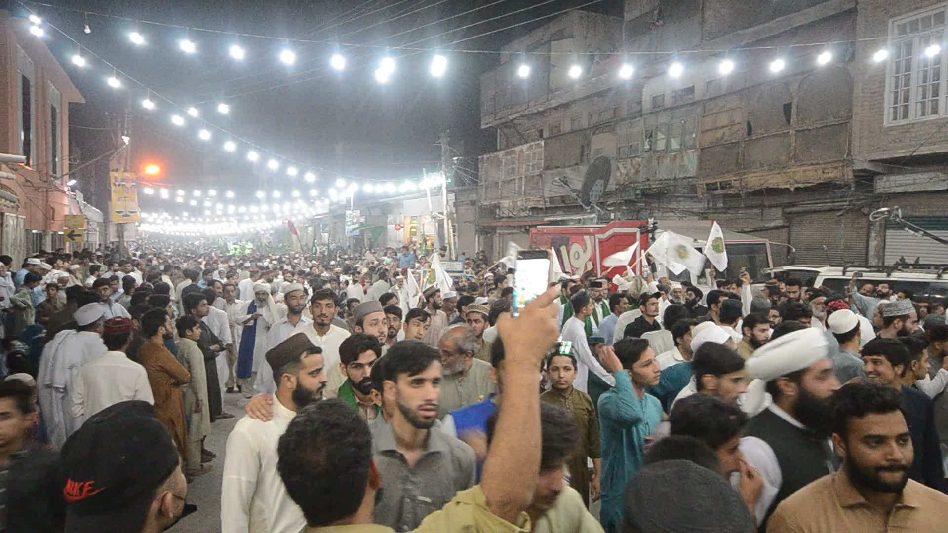 Pakistanis celebrate birthday of Prophet Muhammad