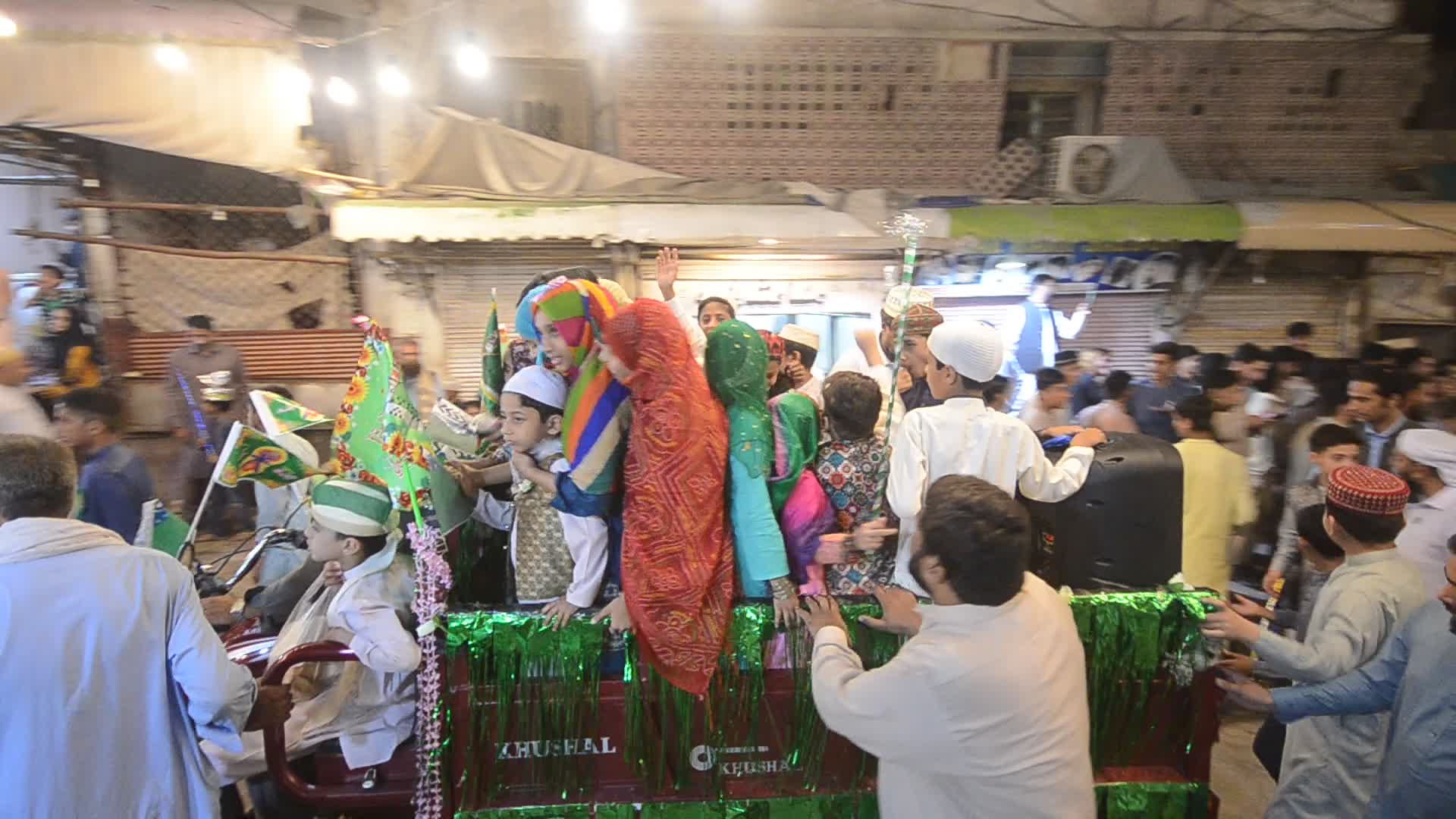 Pakistanis celebrate birthday of Prophet Muhammad