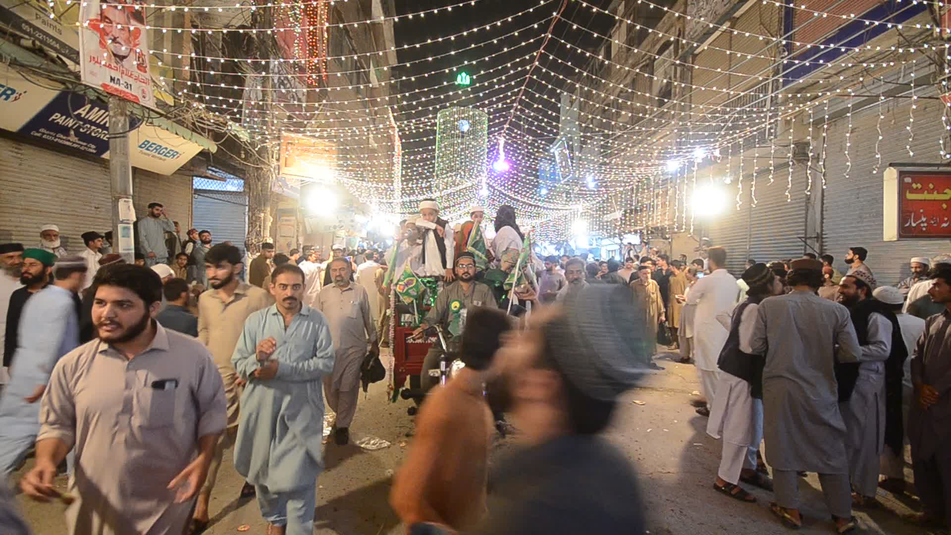 Pakistanis celebrate birthday of Prophet Muhammad