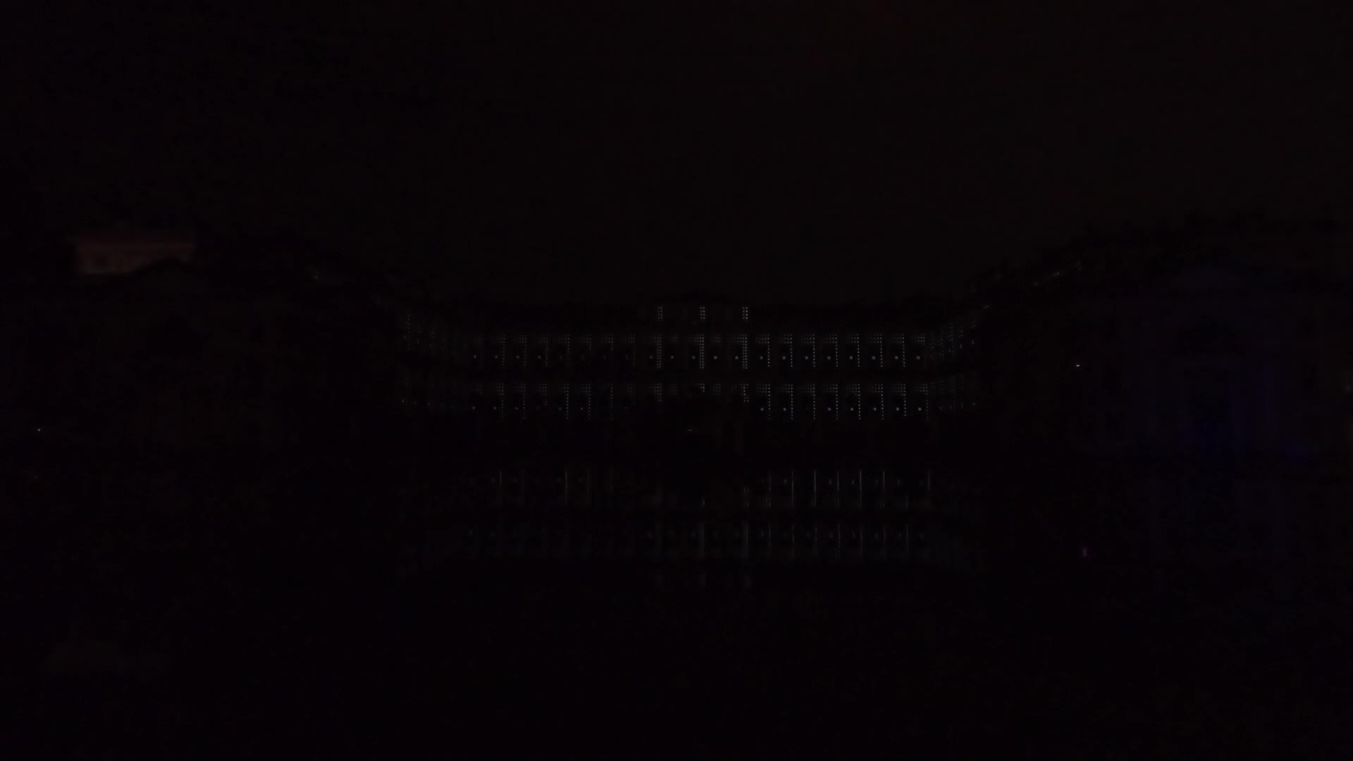 The audiovisual 3d mapping show of the Kernel Festival in Monza