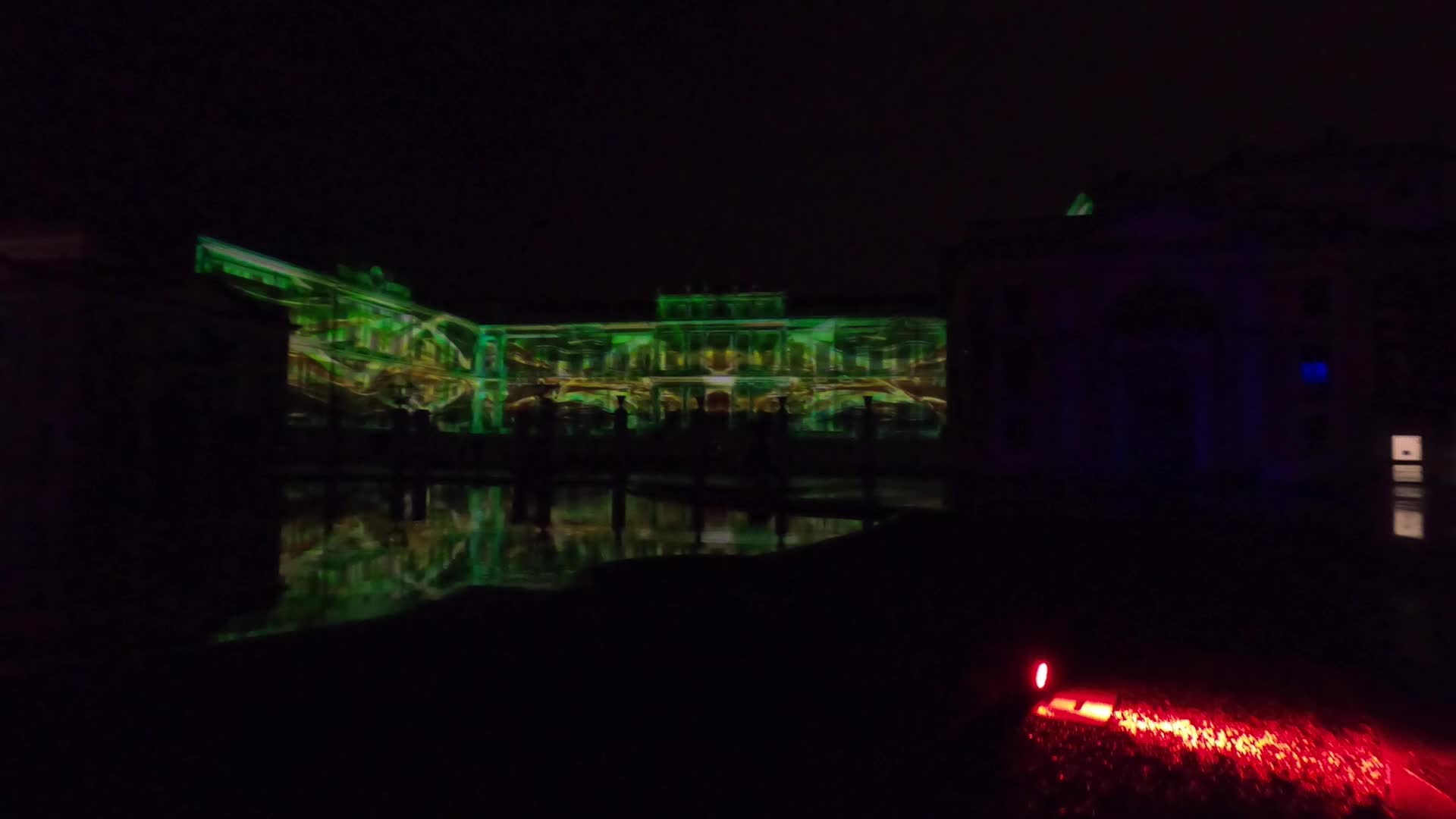 The audiovisual 3d mapping show of the Kernel Festival in Monza