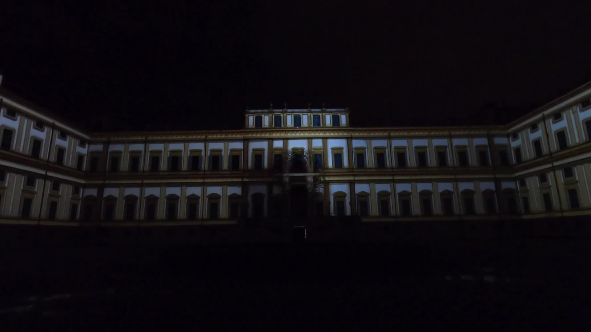 The audiovisual 3d mapping show of the Kernel Festival in Monza