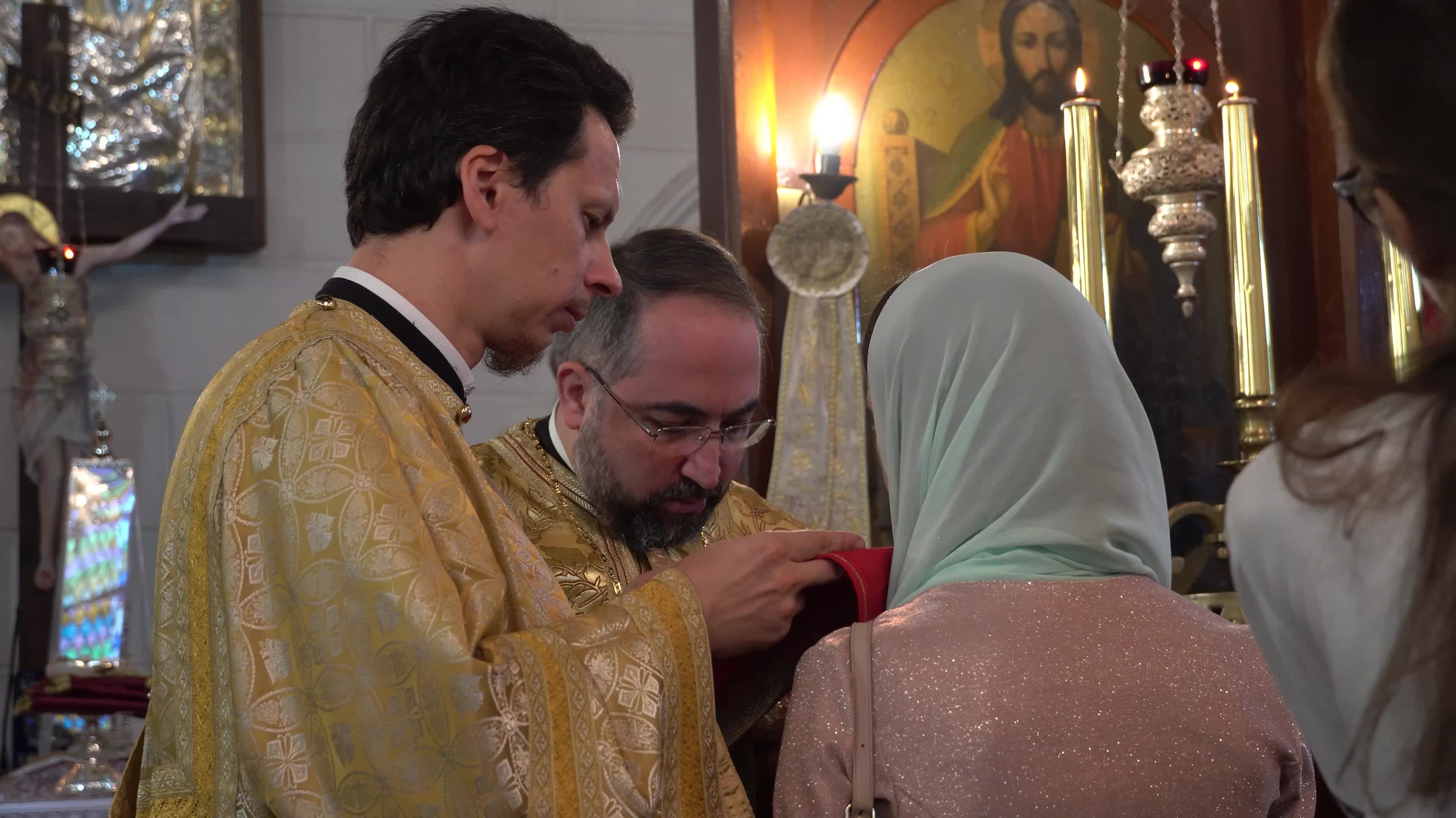 Ecumenical Patriarch Bartholomew I of Constantinople officiates Sunday mass, Izmir, Turkey