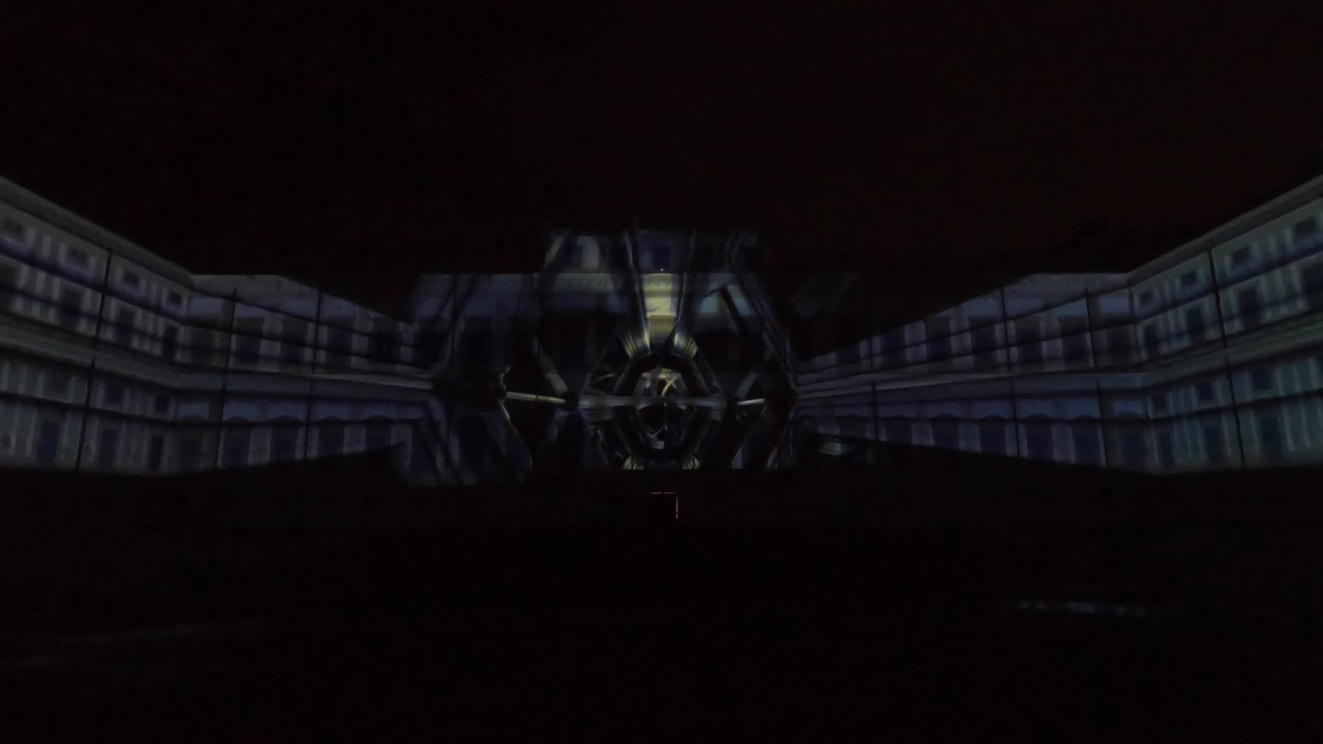The audiovisual 3d mapping show of the Kernel Festival in Monza