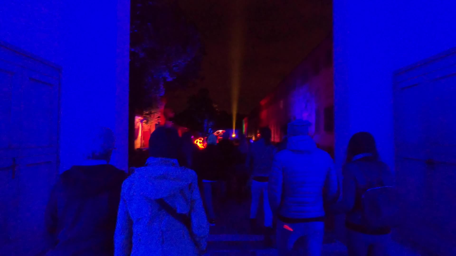 The audiovisual 3d mapping show of the Kernel Festival in Monza