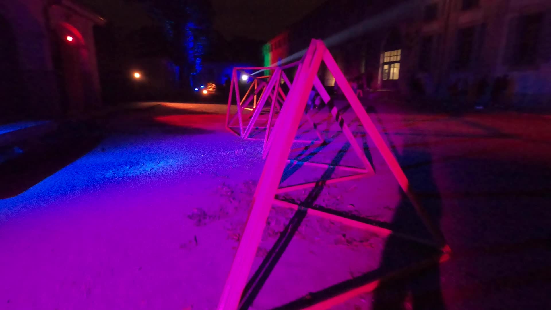 The audiovisual 3d mapping show of the Kernel Festival in Monza