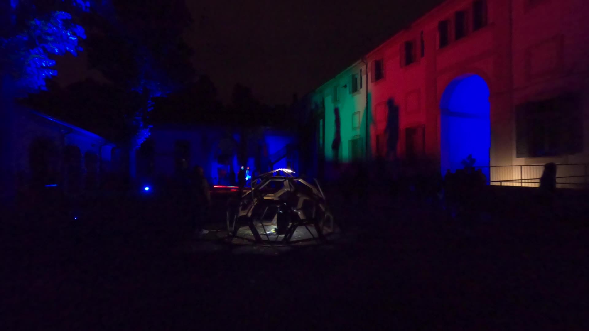 The audiovisual 3d mapping show of the Kernel Festival in Monza