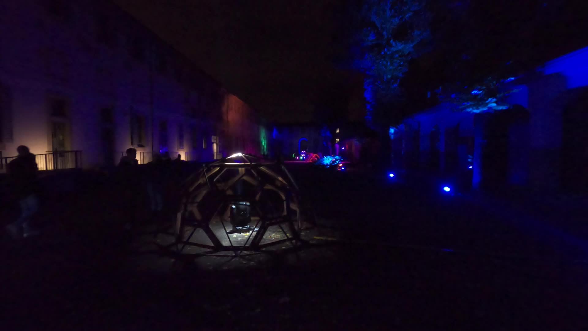 The audiovisual 3d mapping show of the Kernel Festival in Monza