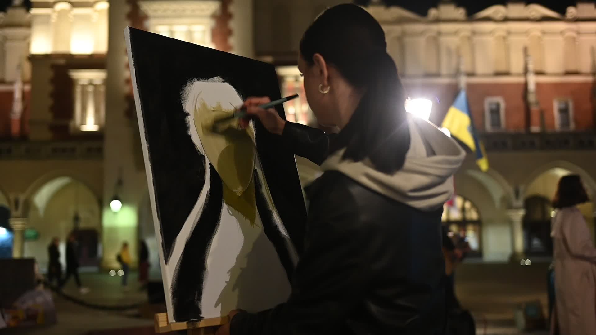 Ukrainian Artist Julia Angeliuk In Krakow