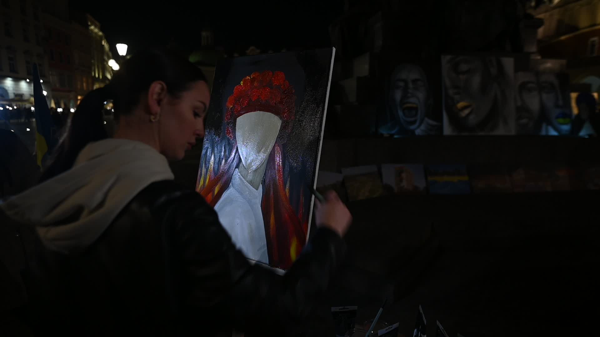 Ukrainian Artist Julia Angeliuk In Krakow