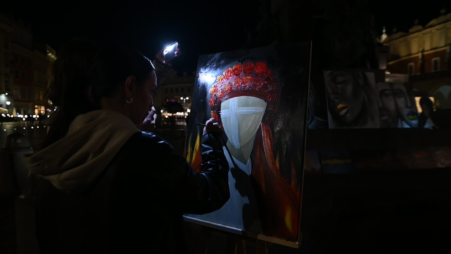 Ukrainian Artist Julia Angeliuk In Krakow