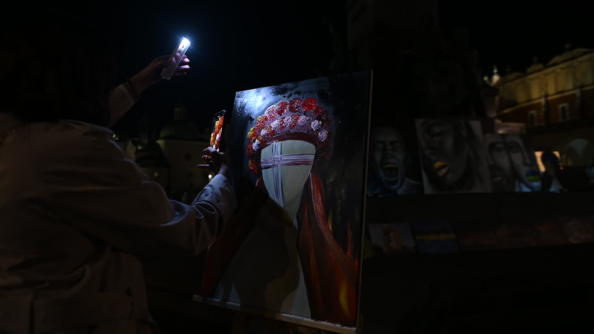 Ukrainian Artist Julia Angeliuk In Krakow