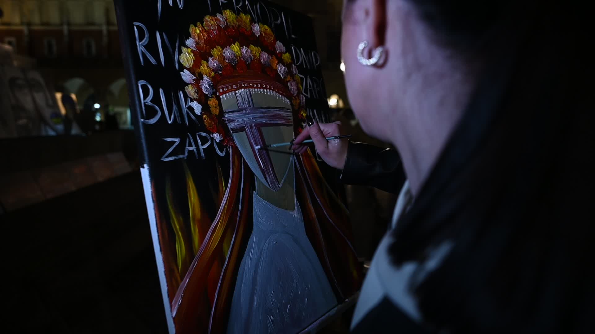 Ukrainian Artist Julia Angeliuk In Krakow
