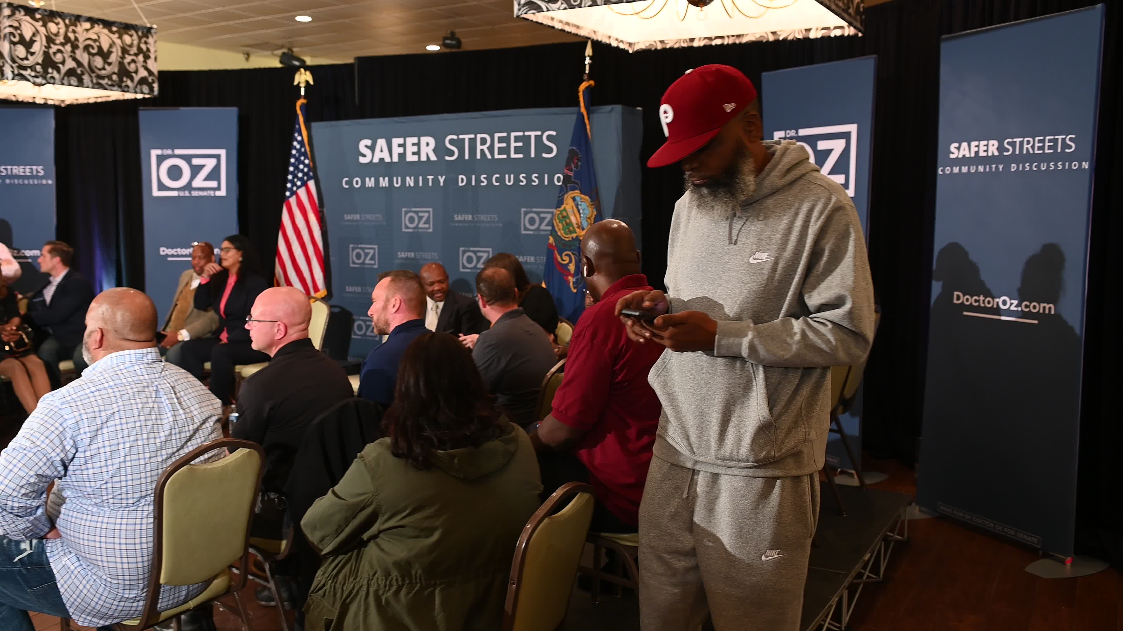 Mehmet Oz Holds Community Discussions on Violence in Philadelphia, PA