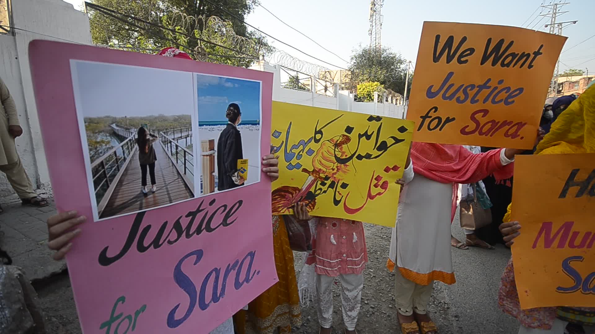 Civil Society Protest in Peshawar
