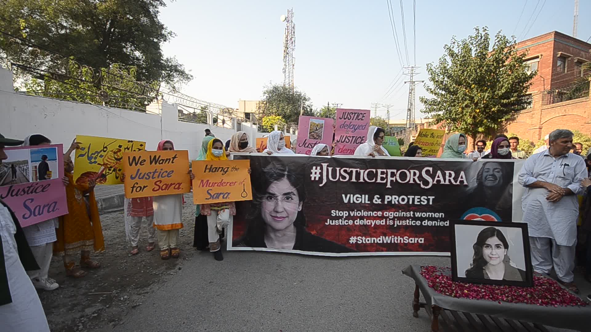 Civil Society Protest in Peshawar