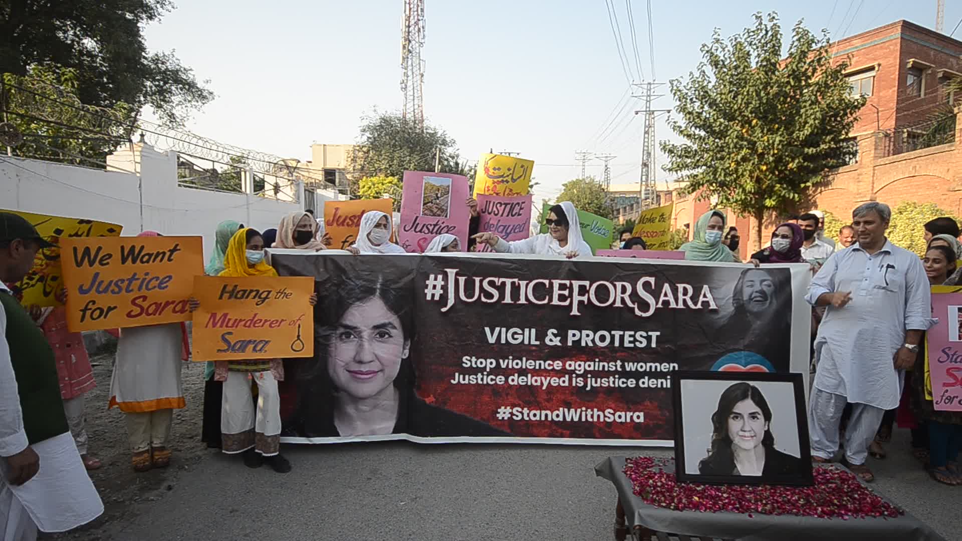 Civil Society Protest in Peshawar