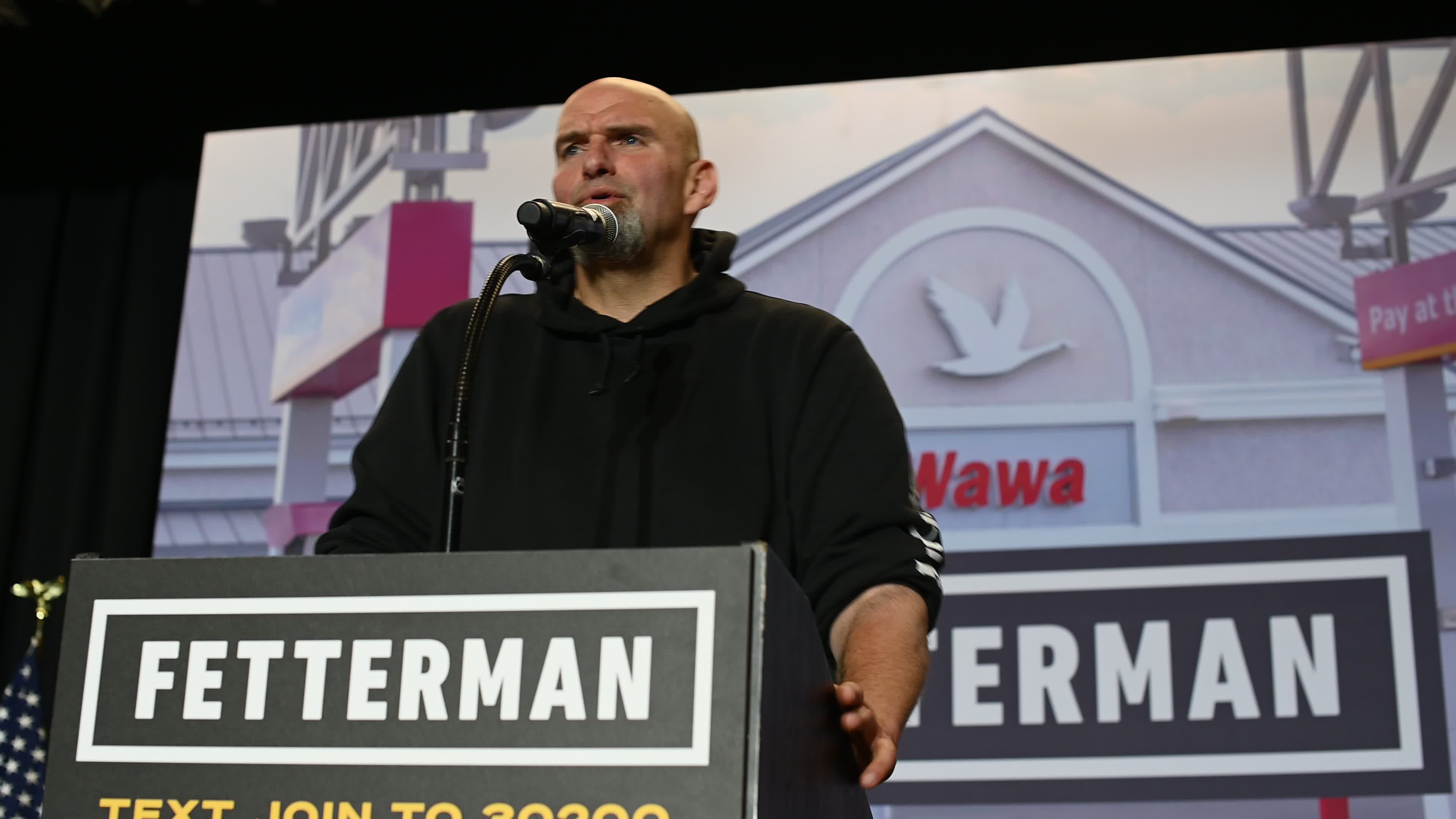 John Fetterman Holds Rally in Delaware County, Pennsylvania