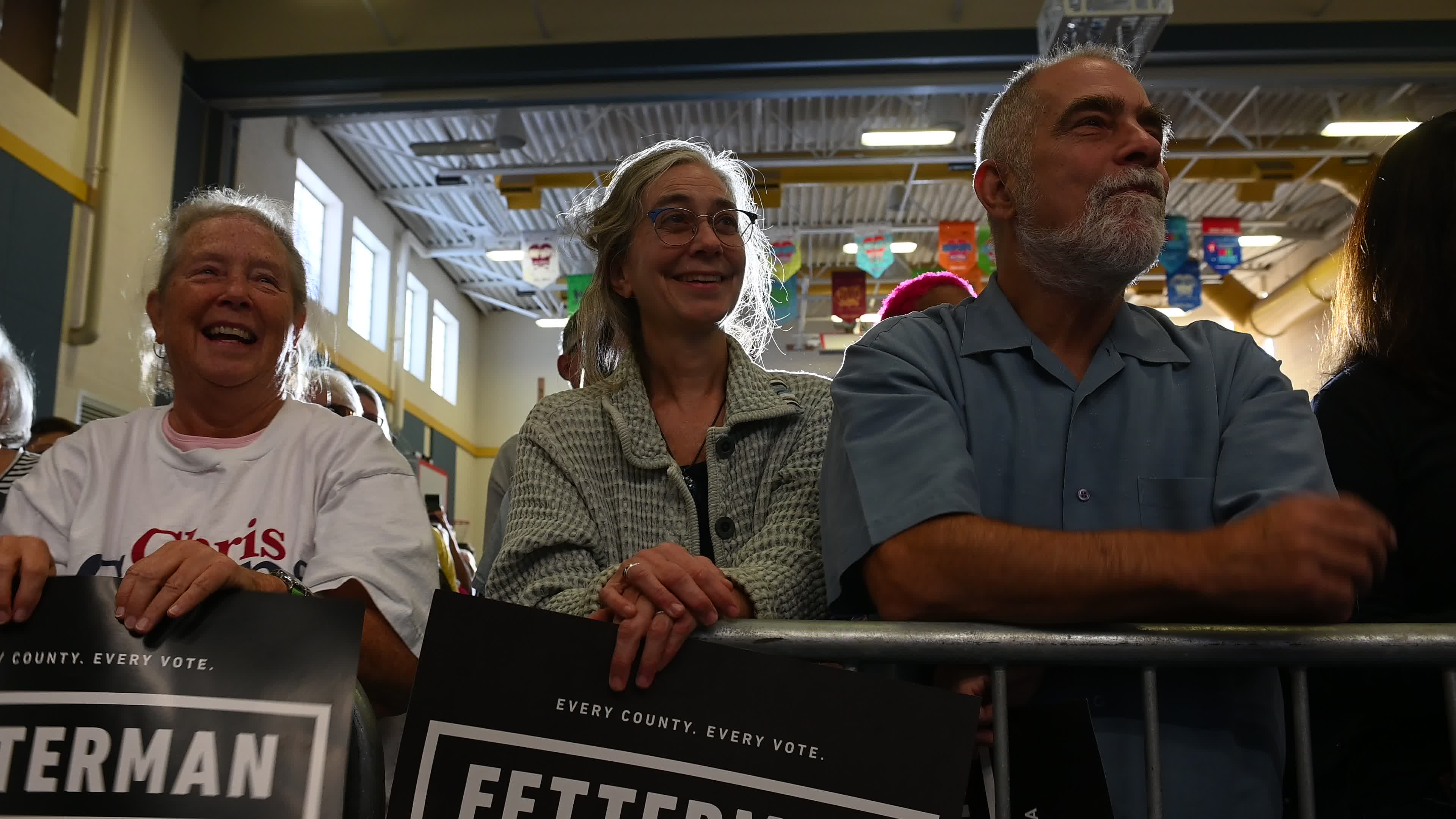 John Fetterman Holds Rally in Delaware County, Pennsylvania