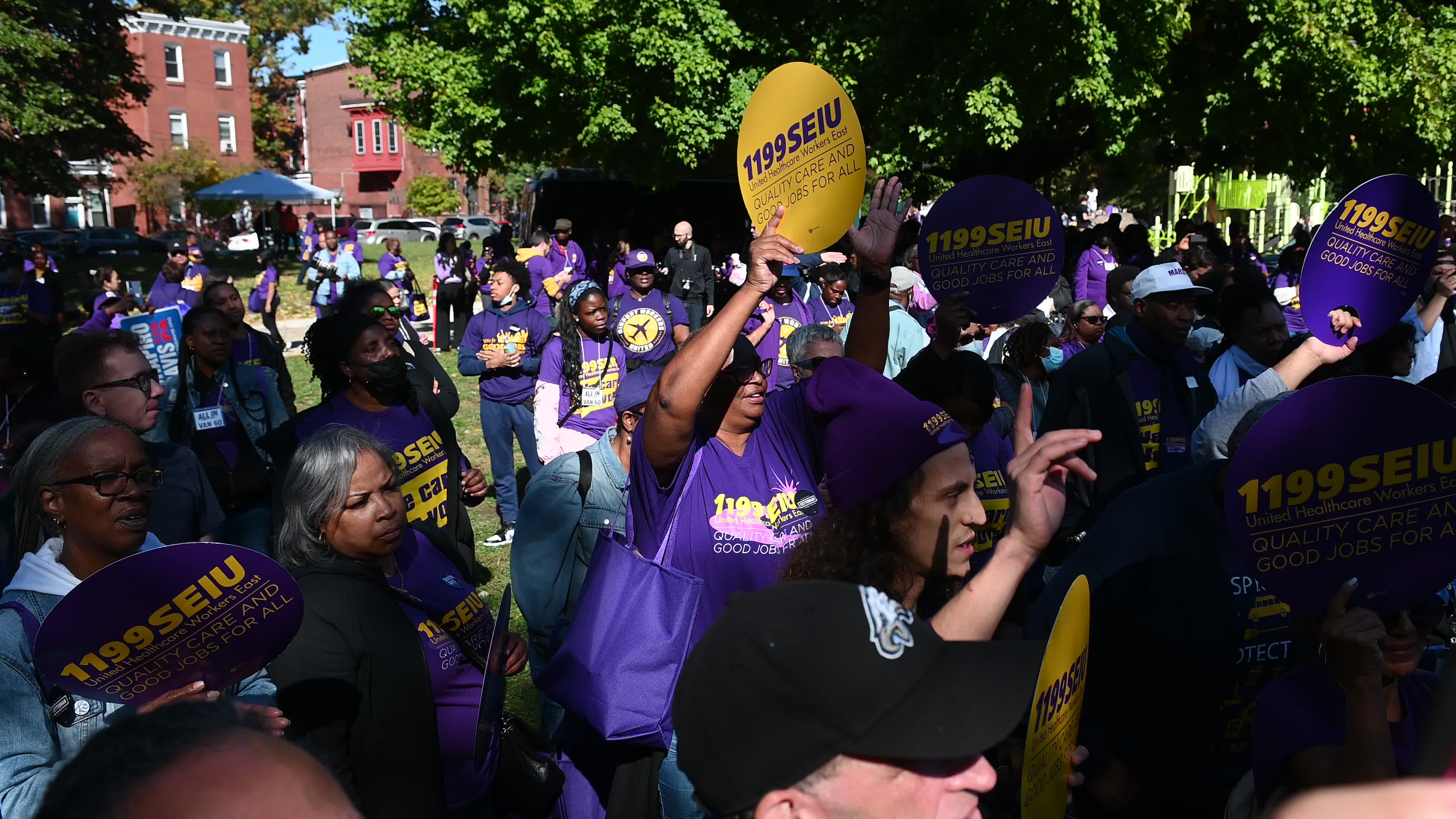 Shapiro, Davis, Fetterman Rally in Kensington, Philadelphia, PA