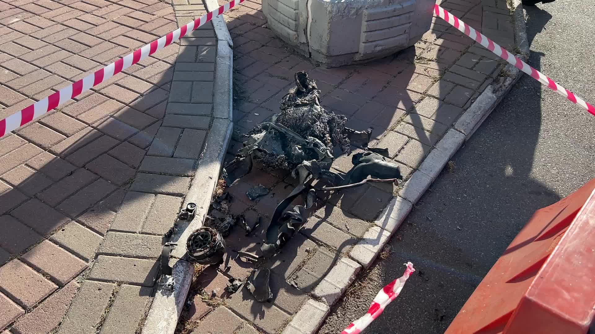 Drone Attack In Downtown Kyiv, Ukraine