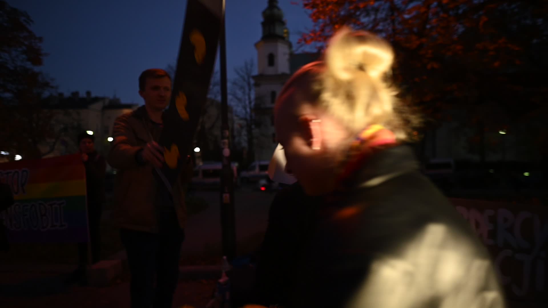 Protest Against Jaroslaw Kaczynski In Krakow