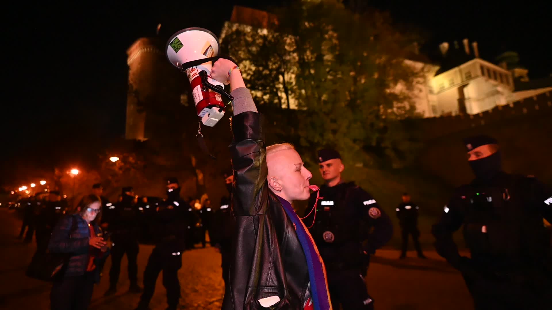 Protest Against Jaroslaw Kaczynski In Krakow