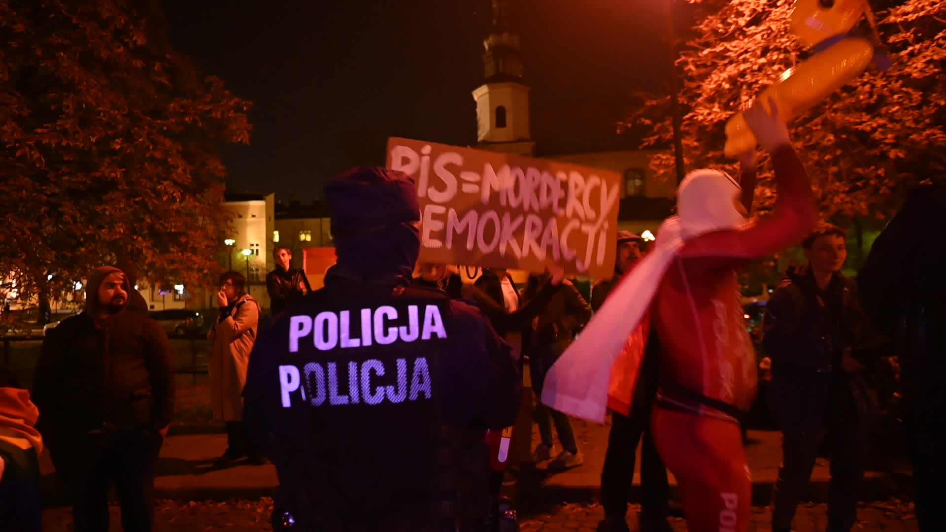 Protest Against Jaroslaw Kaczynski In Krakow