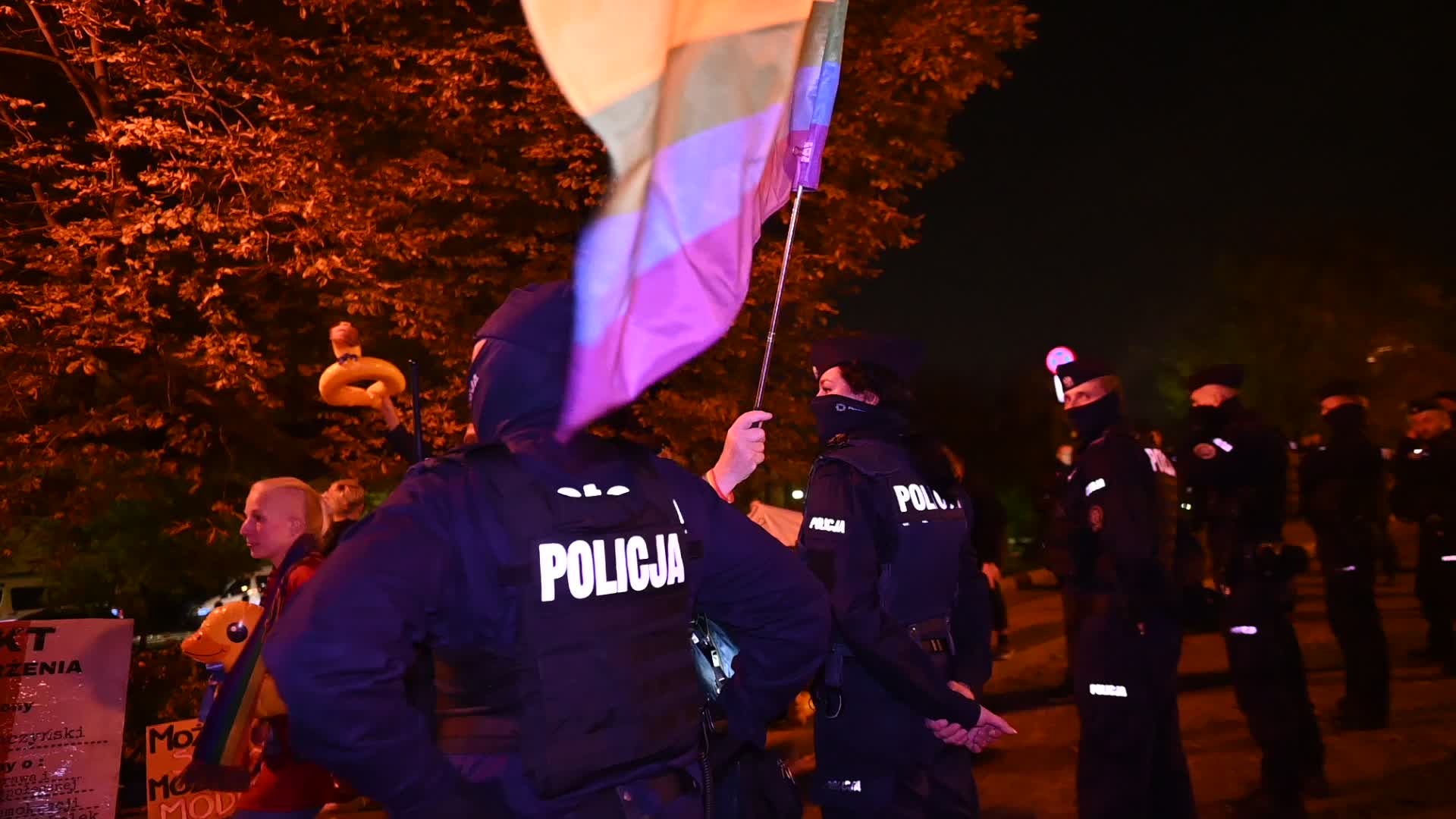 Protest Against Jaroslaw Kaczynski In Krakow