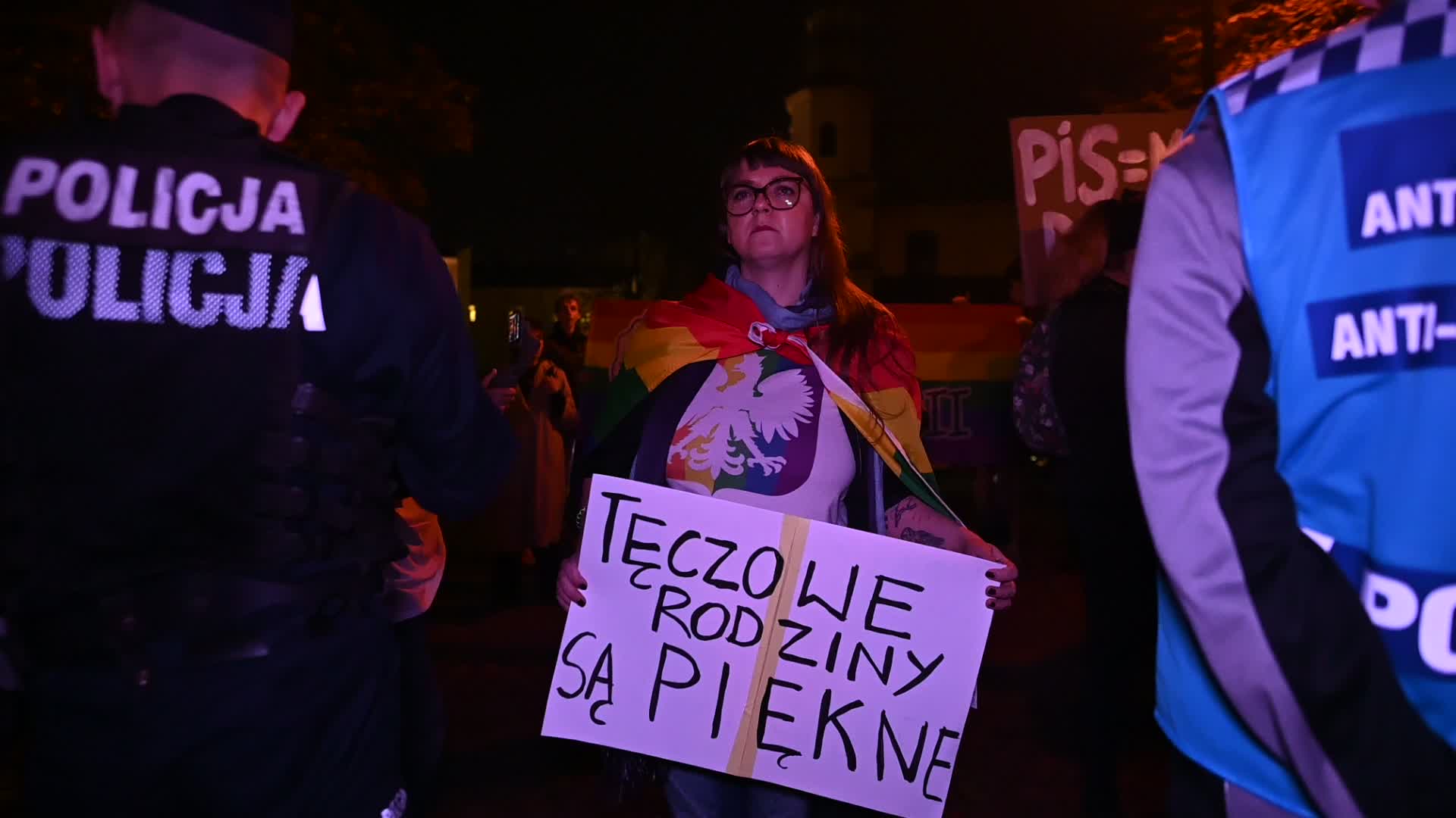 Protest Against Jaroslaw Kaczynski In Krakow