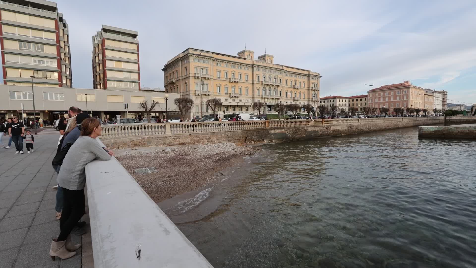 Daily Life In Livorno, Italy