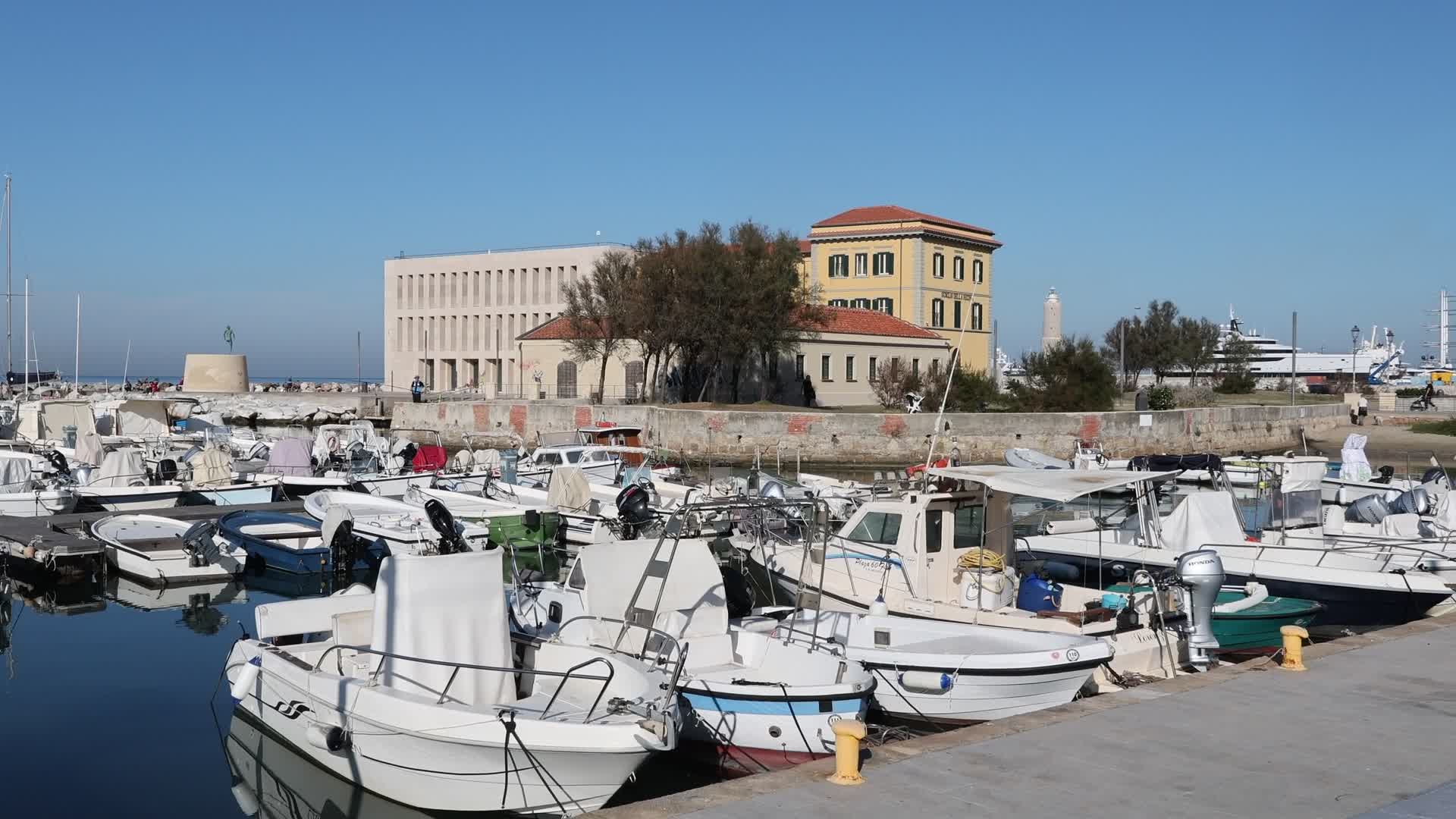 Daily Life In Livorno, Italy