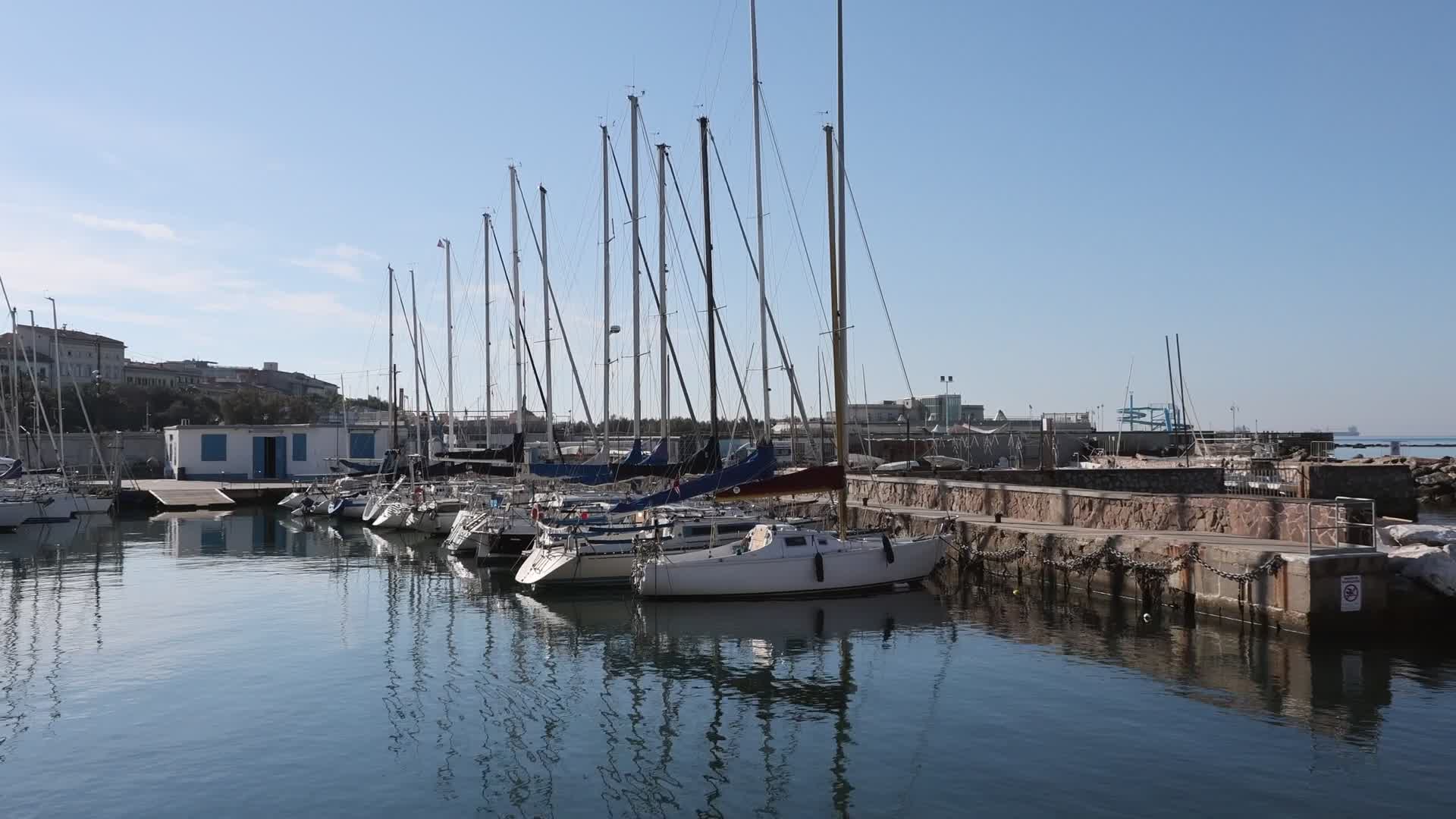 Daily Life In Livorno, Italy