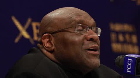 Kickboxer and media personality Bob Sapp speaks at FCCJ