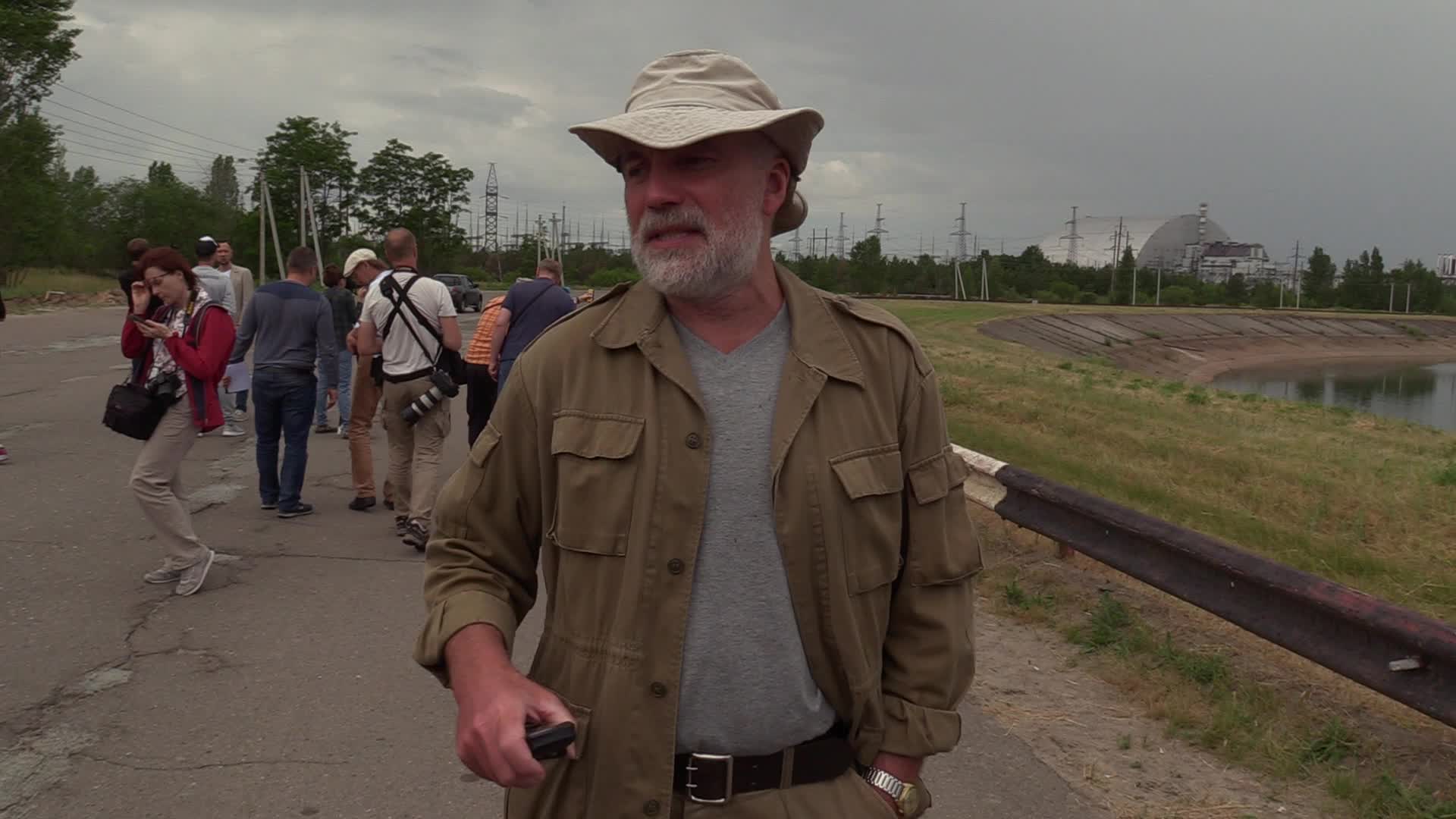 Press Tour of The Locations Depicted in The Chernobyl Series (HBO)